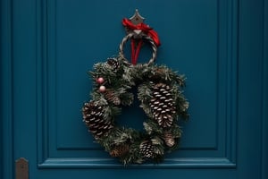 wreath-door